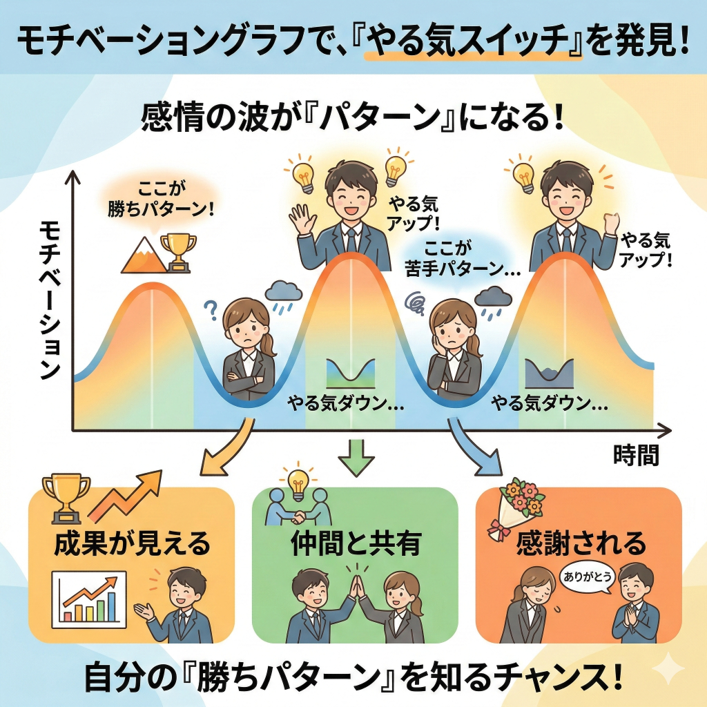自分の「やる気スイッチ」が見つかる