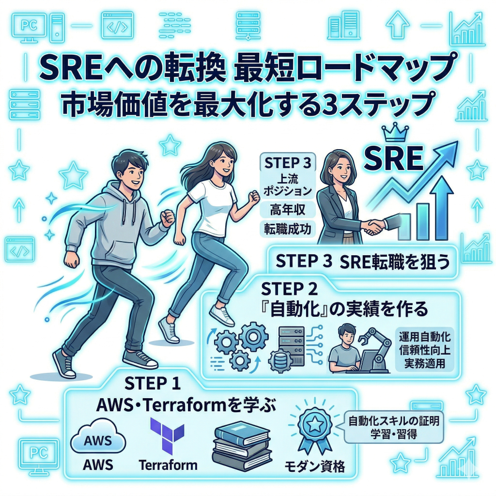 SRE（Site Reliability Engineering）への転換がインフラエンジニアに重要！