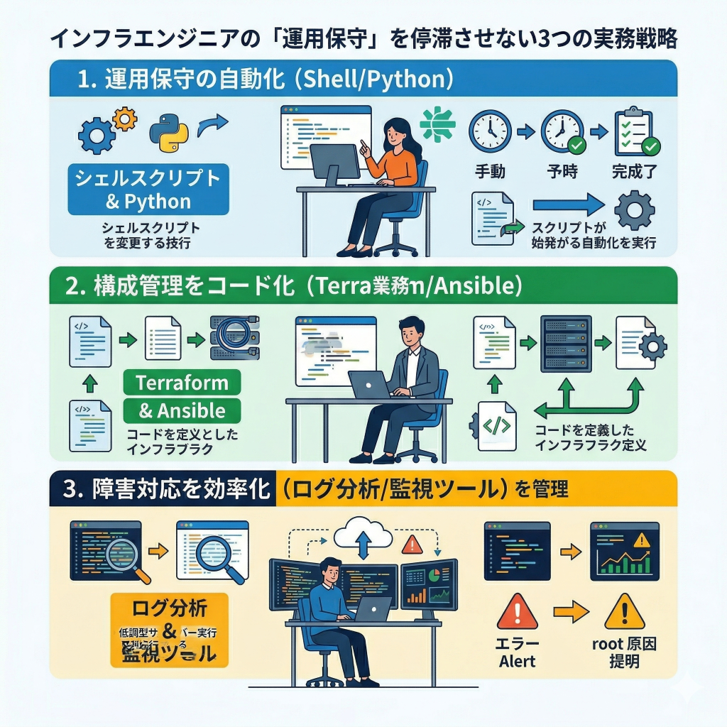 インフラエンジニアの「運用保守」を効率化する自動化・IaC戦略