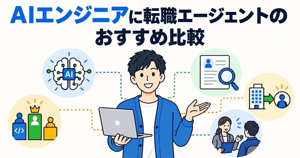 AIエンジニアに転職エージェントのおすすめ比較