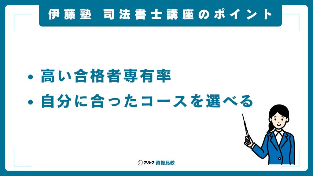 伊藤塾の司法書士講座の概要