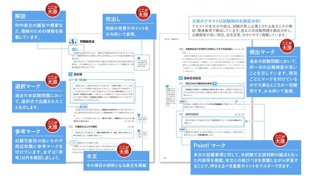 資格の大原社労士 テキスト
