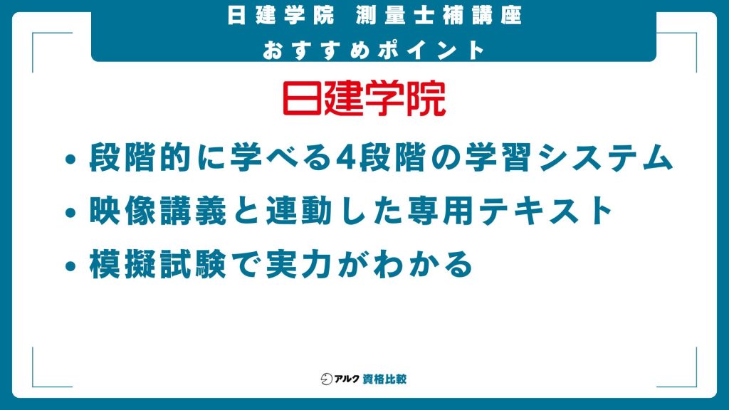 日建学院 測量士補講座