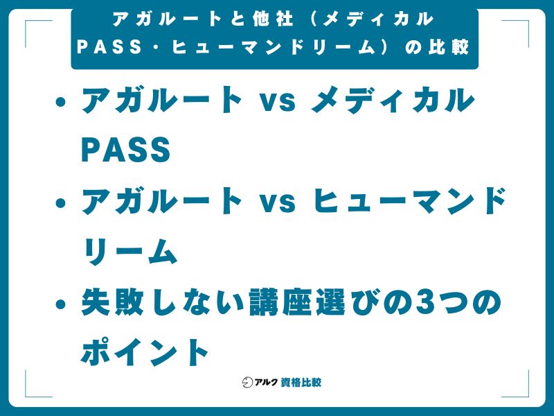 【徹底比較】アガルート vs スタディング 技術士講座