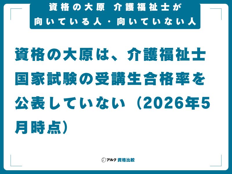 資格の大原 介護福祉士が向いている人・向いていない人