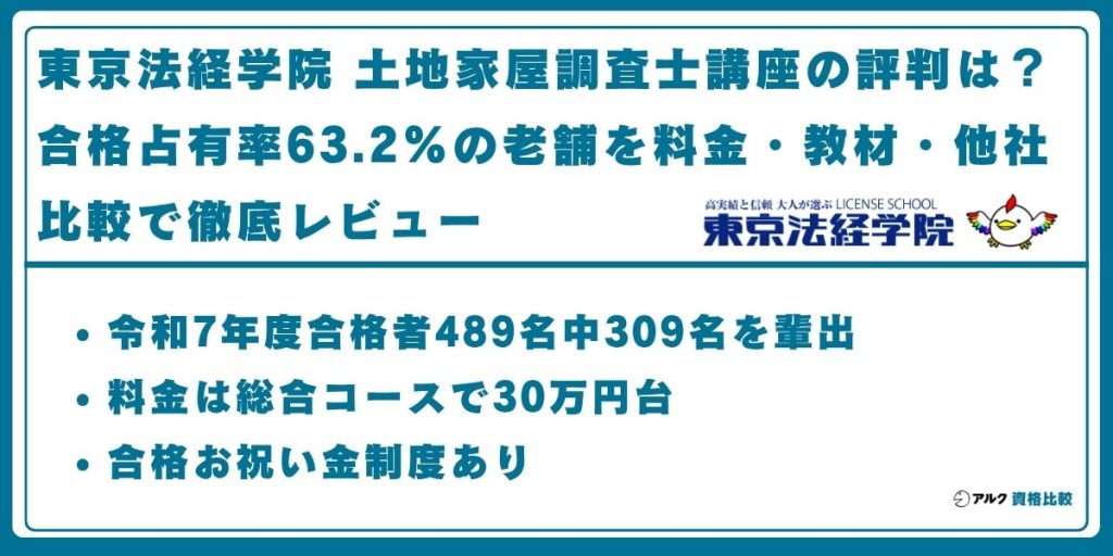 東京法経学院 土地家屋調査士