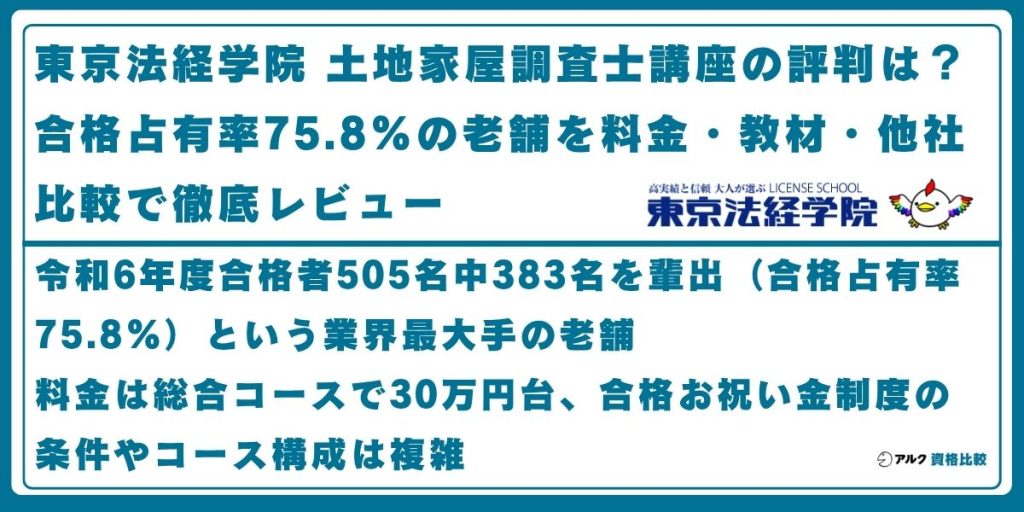 東京法経学院 土地家屋調査士