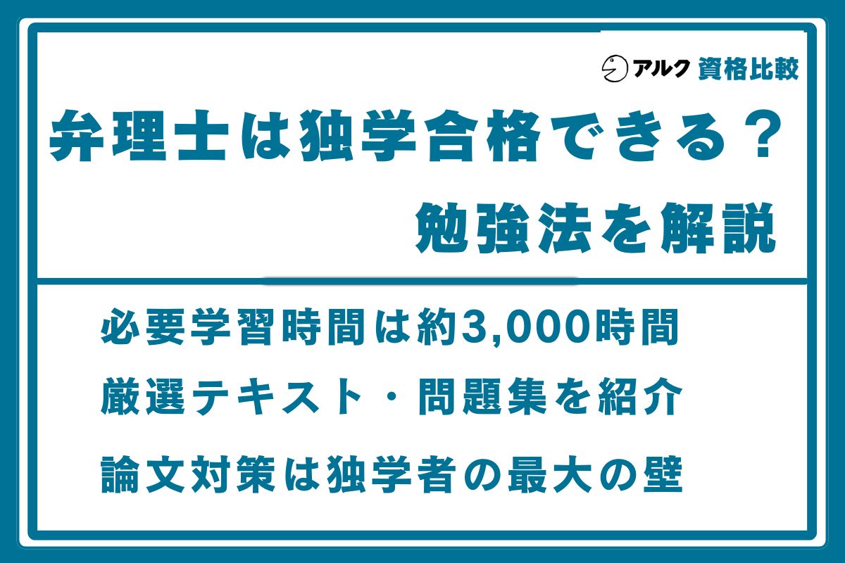 弁理士 独学