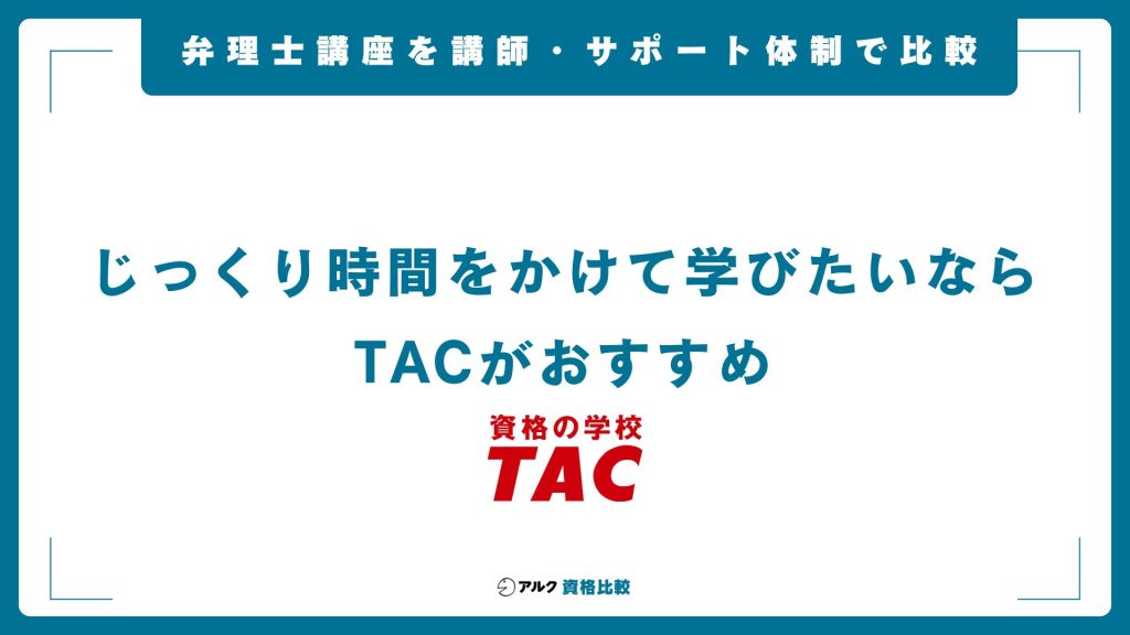 サポート体制で弁理士の通信講座・予備校を比較