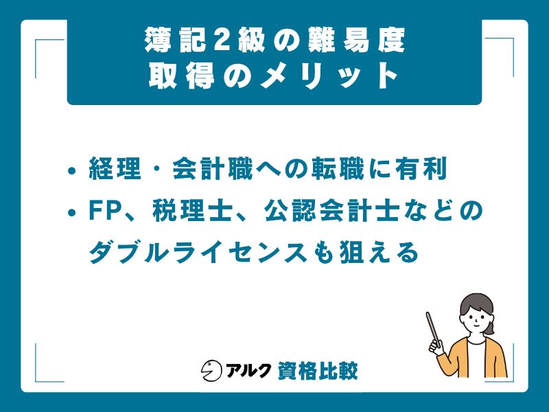 簿記2級取得のメリットと将来性
