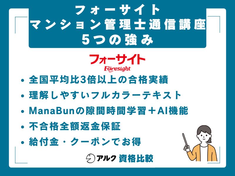 フォーサイトの5つの強み