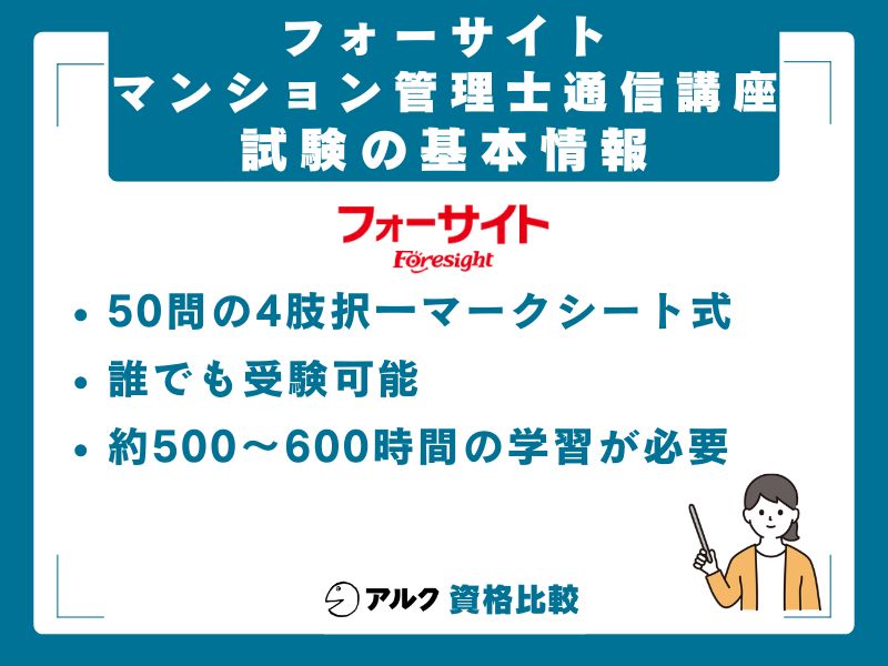 マンション管理士・管理業務主任者試験の基本情報
