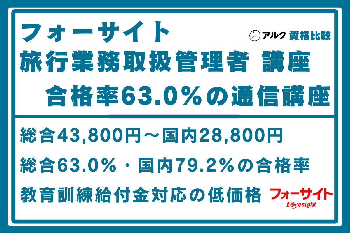 フォーサイト 旅行管理者