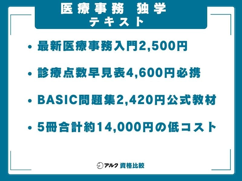 医療事務 独学 テキスト