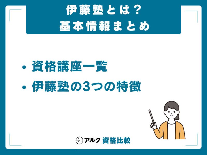 伊藤塾 基本情報 まとめ