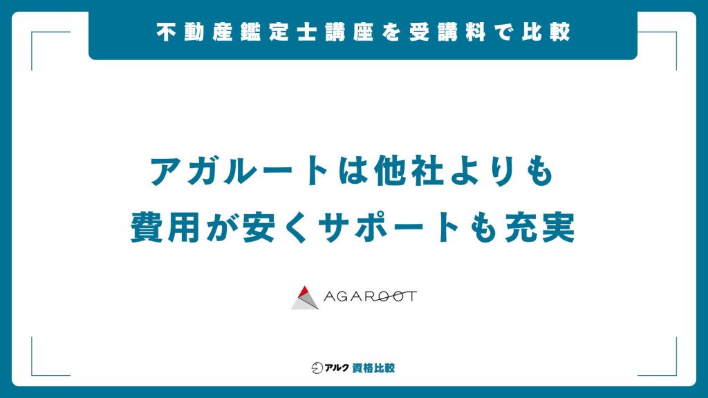不動産鑑定士の通信講座・予備校を受講料で比較