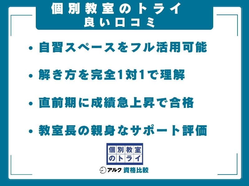 個別教室のトライ  口コミ