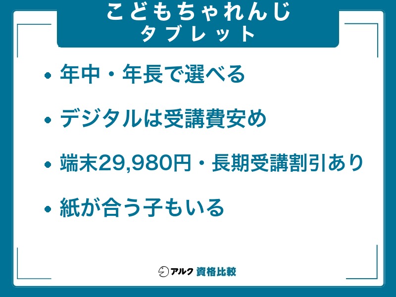 こどもちゃれんじ タブレット
