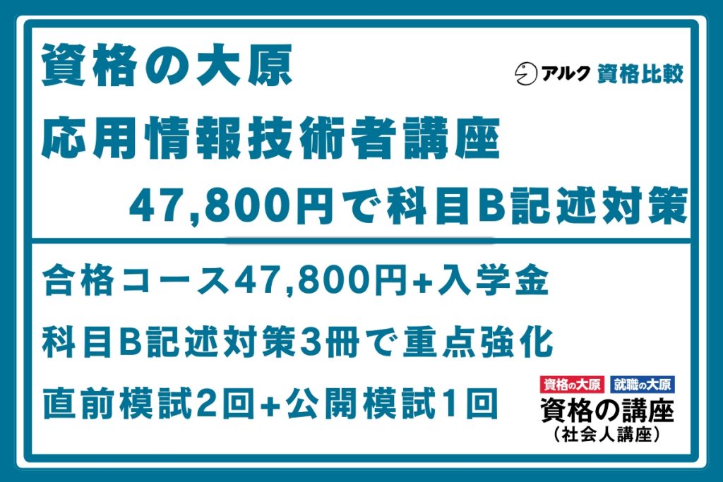 大原 応用情報技術者