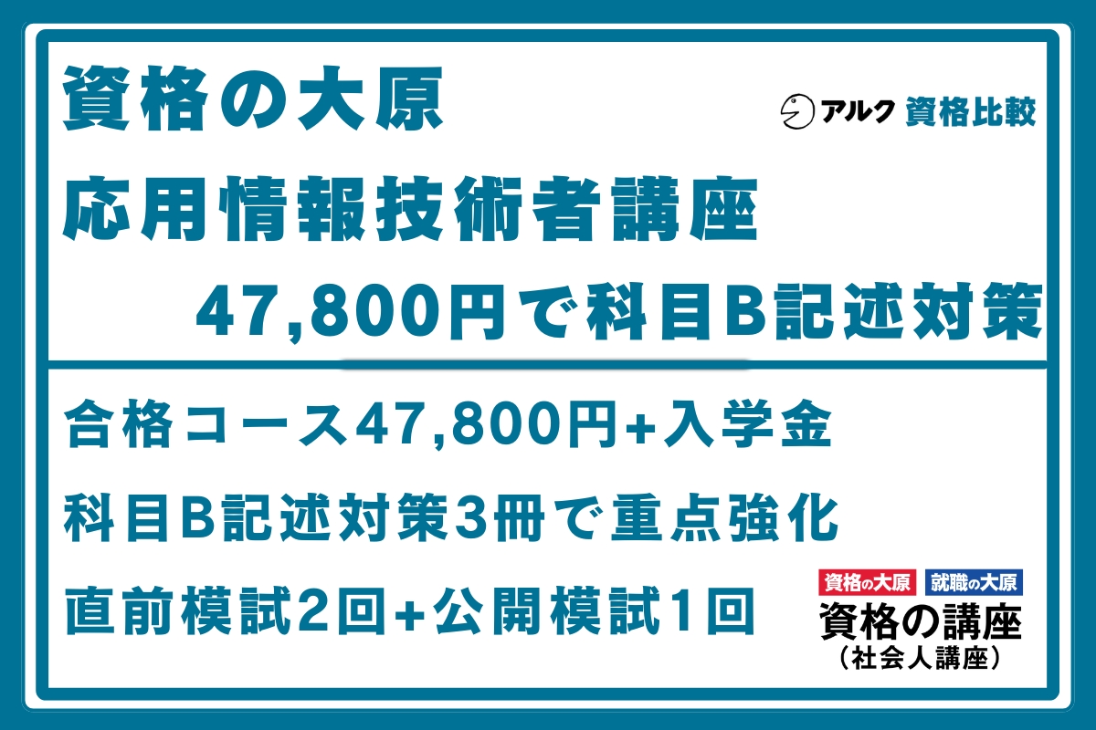 大原 応用情報技術者