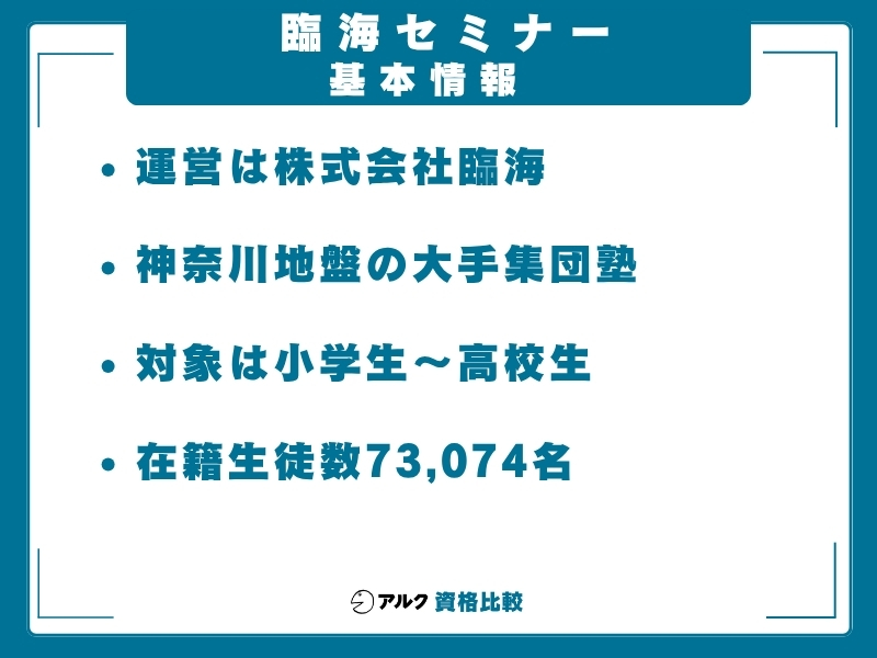 臨海セミナー 基本