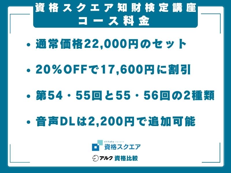 知財 資格スクエア 料金