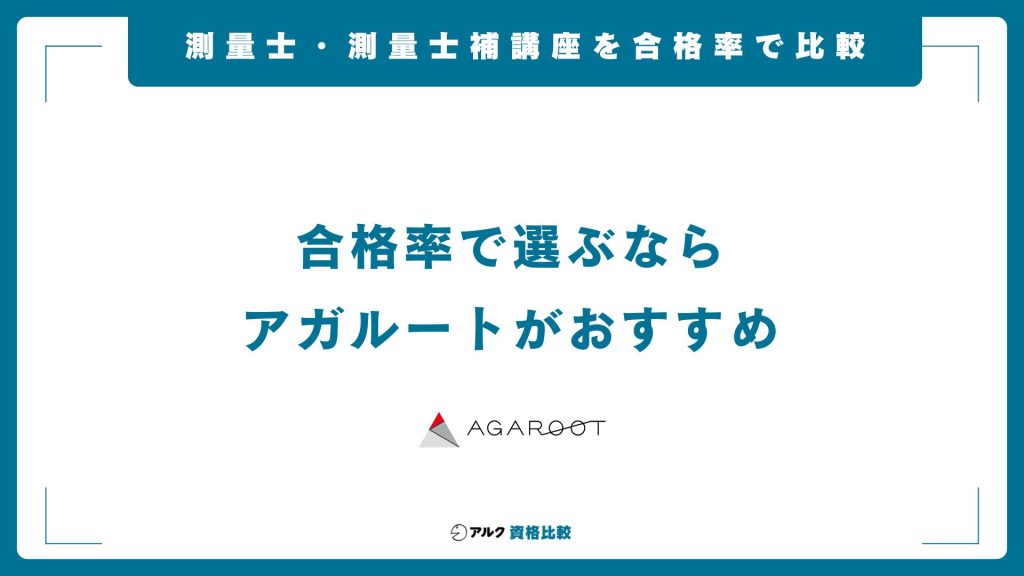 測量士・測量士補の通信講座を合格率で比較