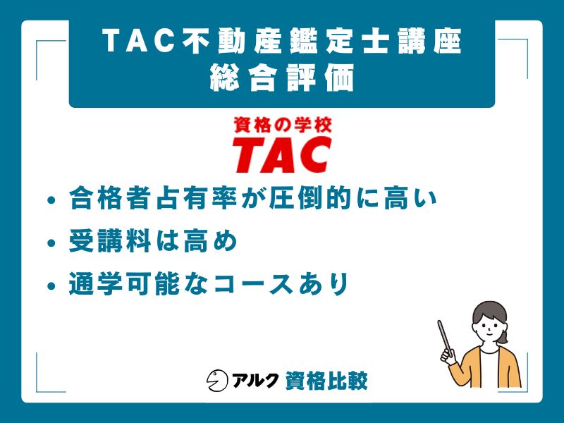 【結論】TAC不動産鑑定士講座は「合格実績に投資する本気受験者」向け
