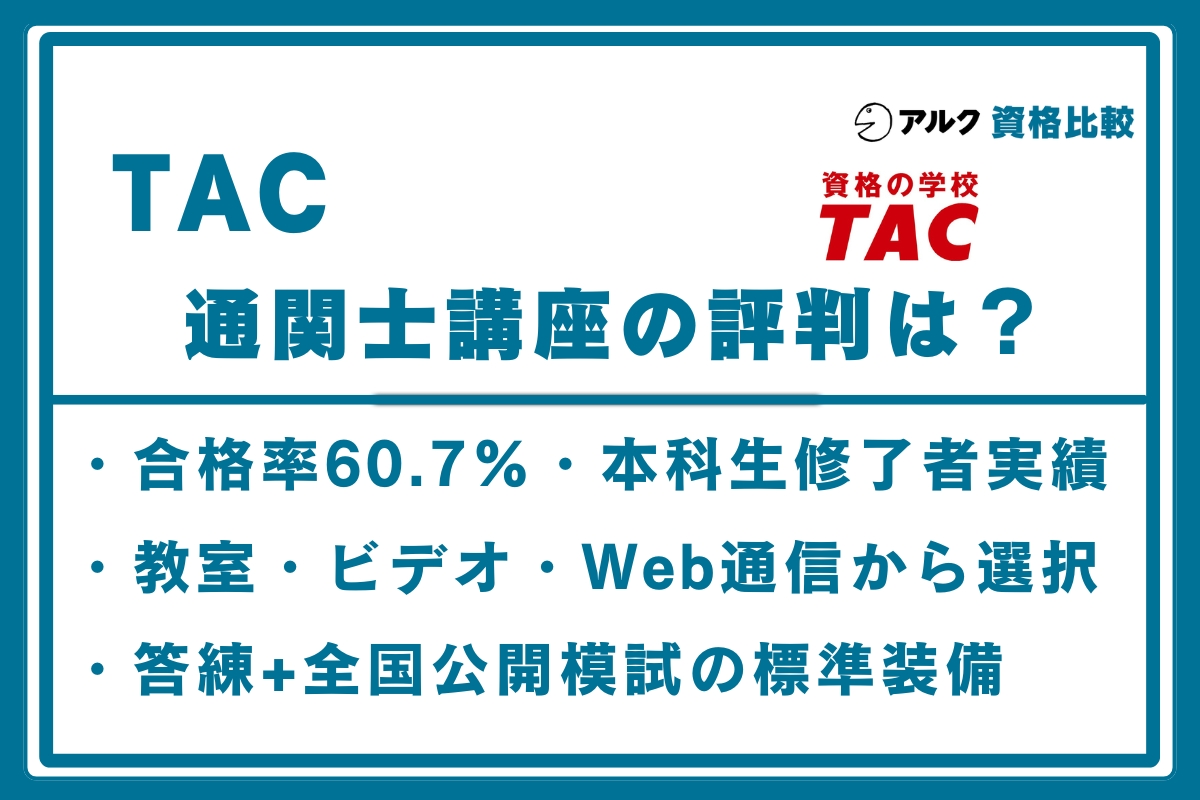TAC 通関士