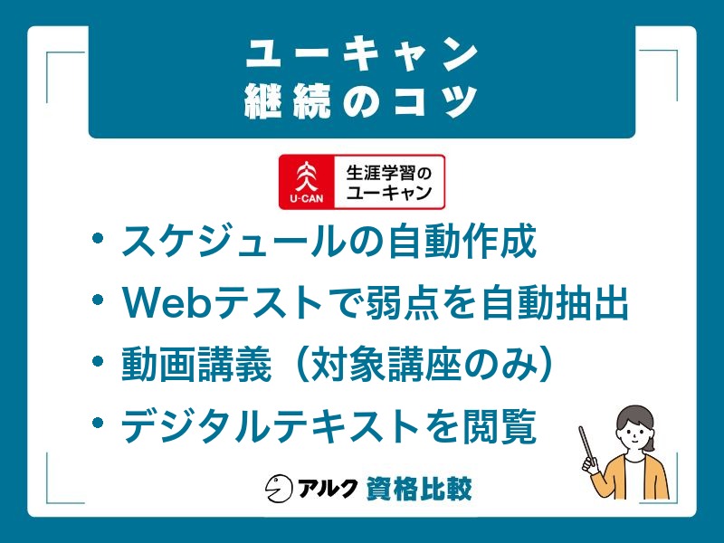 ユーキャンの合格デジタルサポートでできることと続け方のポイント