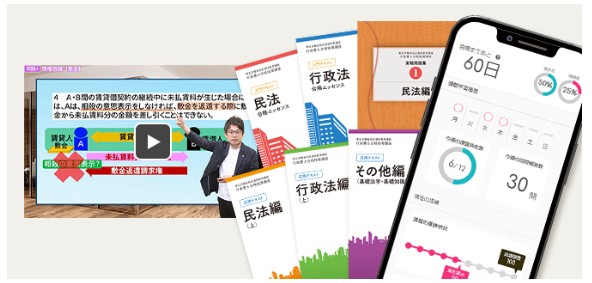 ユーキャン行政書士講座　教材