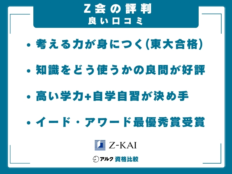 Z会 口コミ