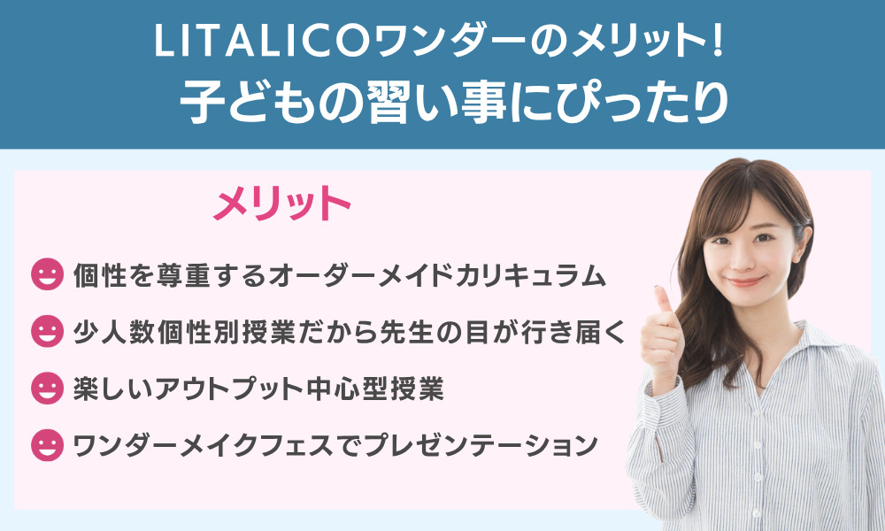 litalicoワンダー 口コミ