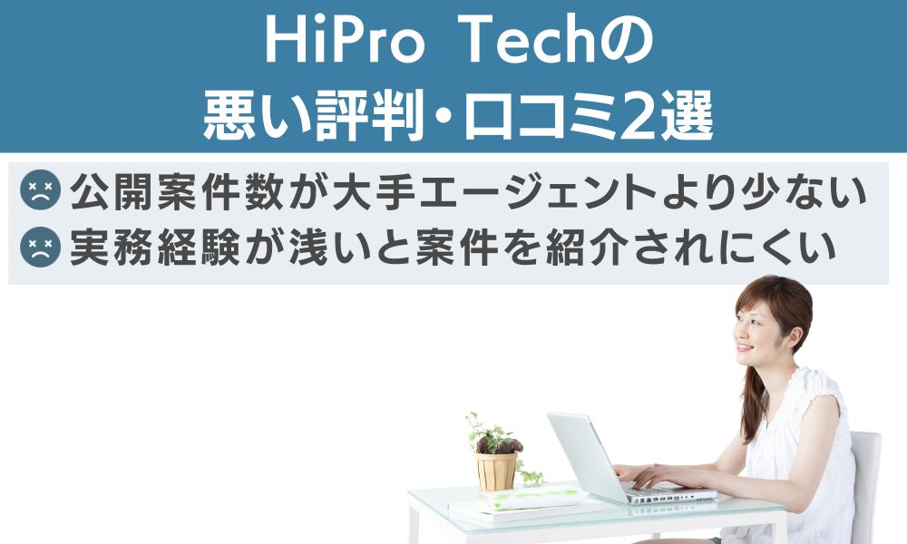 HiPro Techの悪い評判・口コミ2選