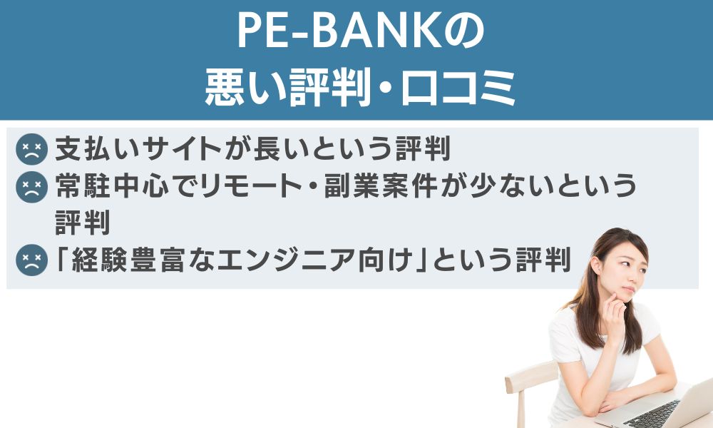 PE-BANKの悪い評判・口コミ