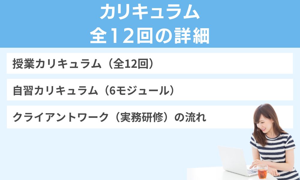 カリキュラム全12回の詳細