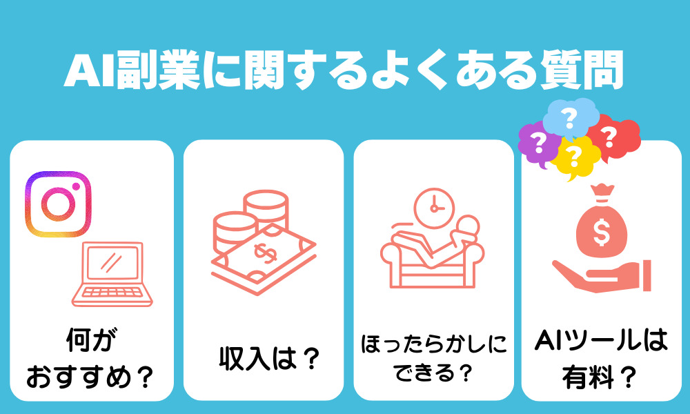 AI副業に関してよくある質問