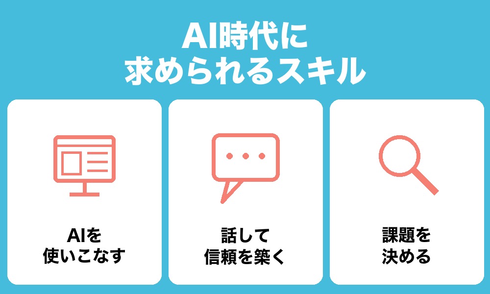 AI時代に求められるスキル