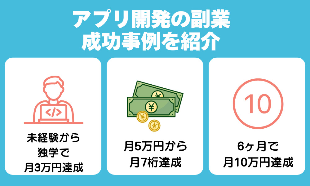 アプリ開発の副業とは？個人での成功事例を紹介