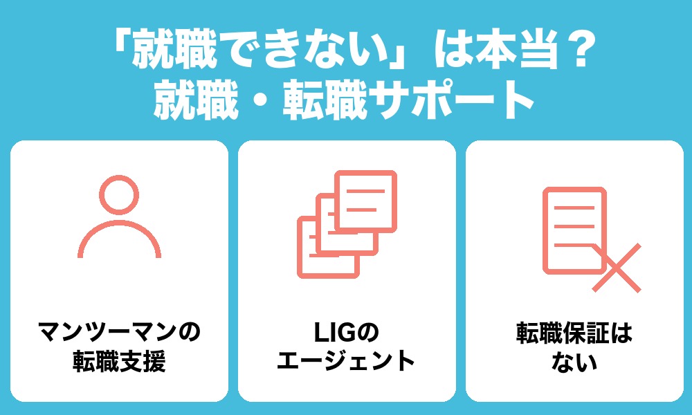 「就職できない」は本当か?就職・転職サポートの実態
