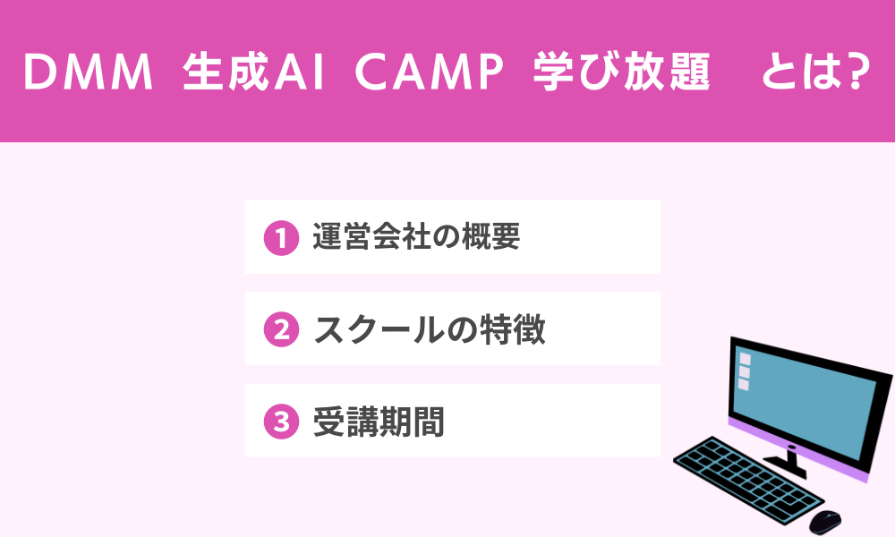 DMM生成AICAMP学び放題とは
