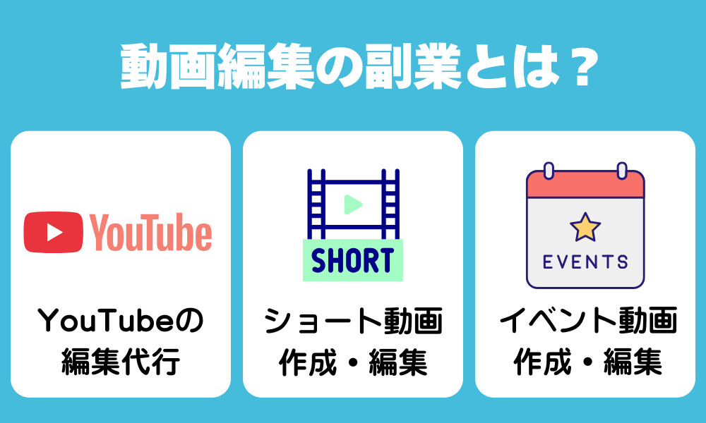 動画編集の副業とは？