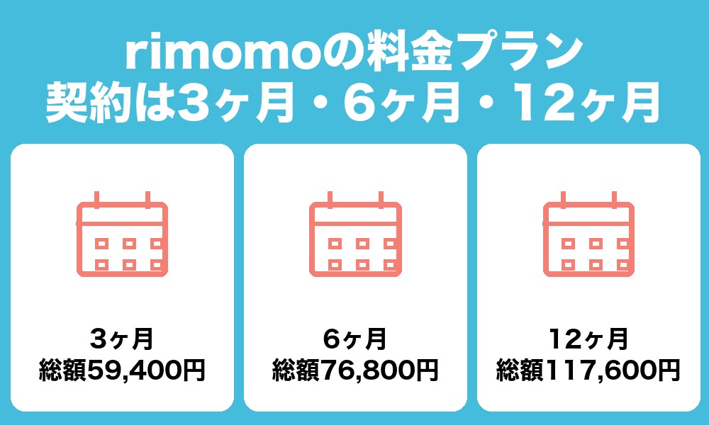rimomoの料金プランと無料お試し