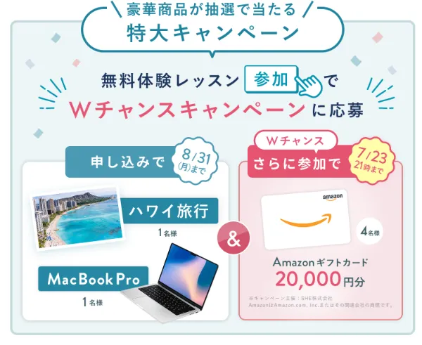 shelikesのキャンペーン