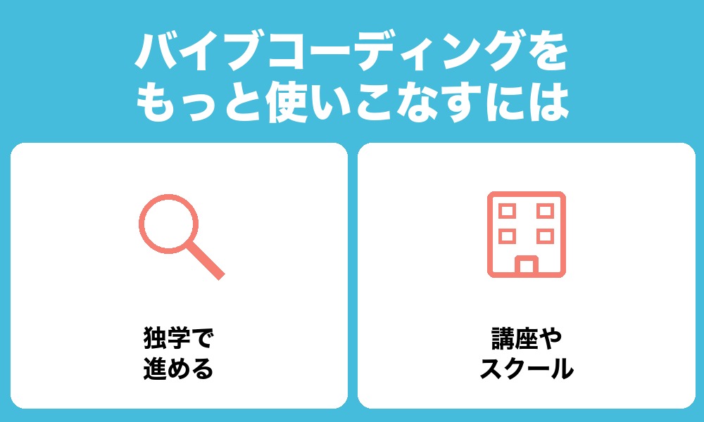 バイブコーディングをもっと使いこなすには（学び方）