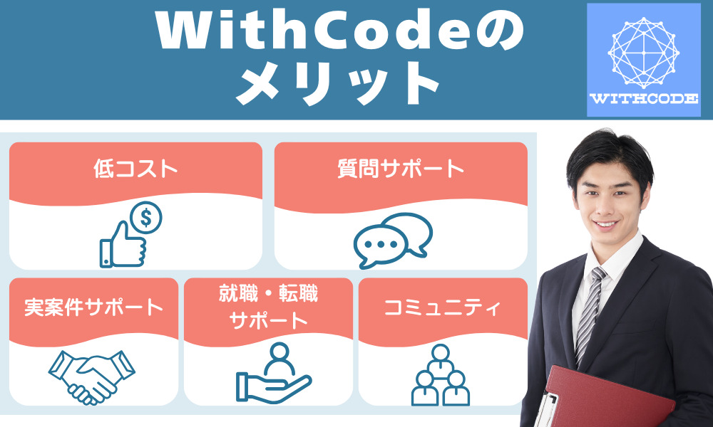 WithCodeのメリット