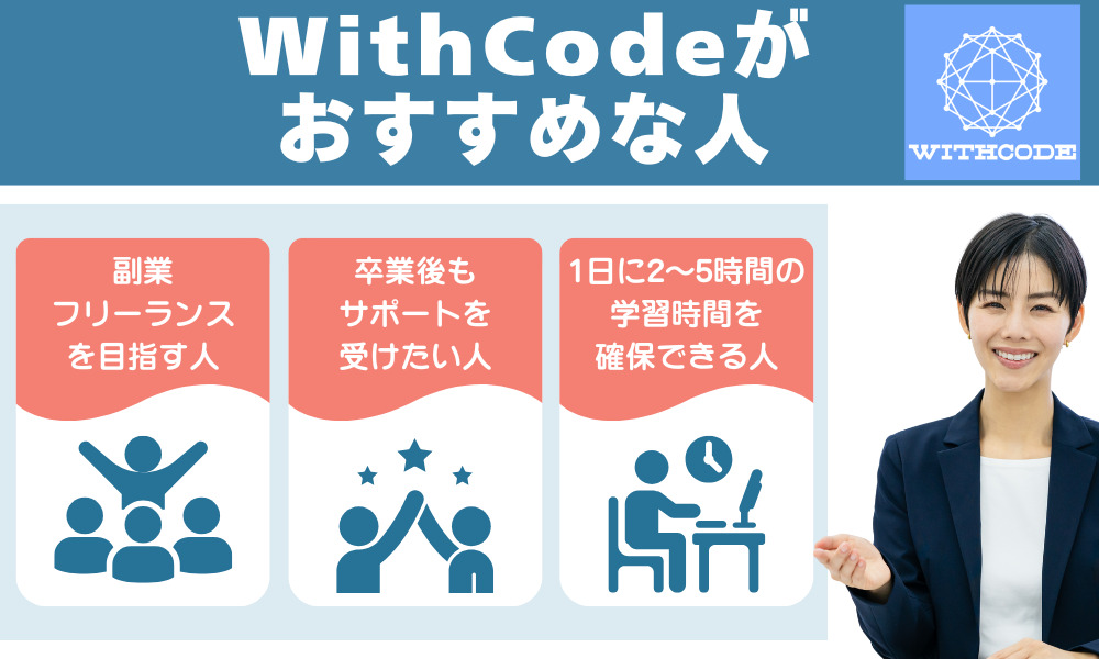 WithCodeがおすすめな人