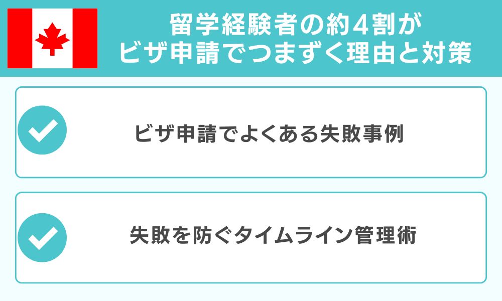 留学経験者の約4割がビザ申請でつまずく理由と対策