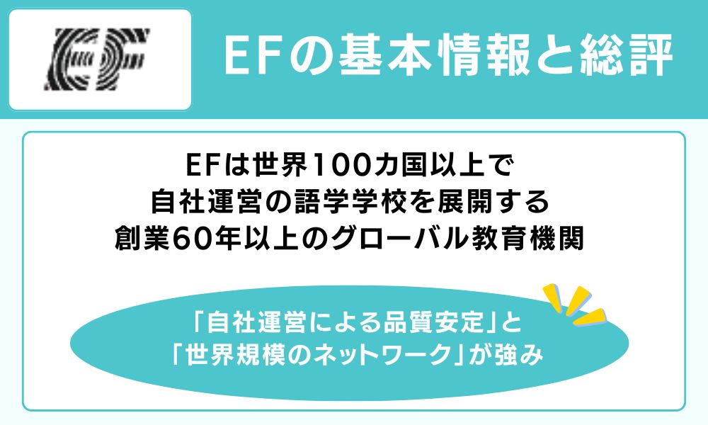 EFの基本情報と総評