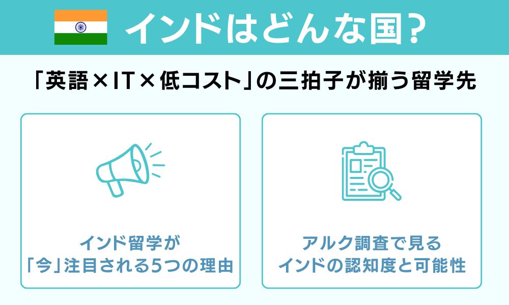 インドはどんな国？「英語×IT×低コスト」の三拍子が揃う留学先